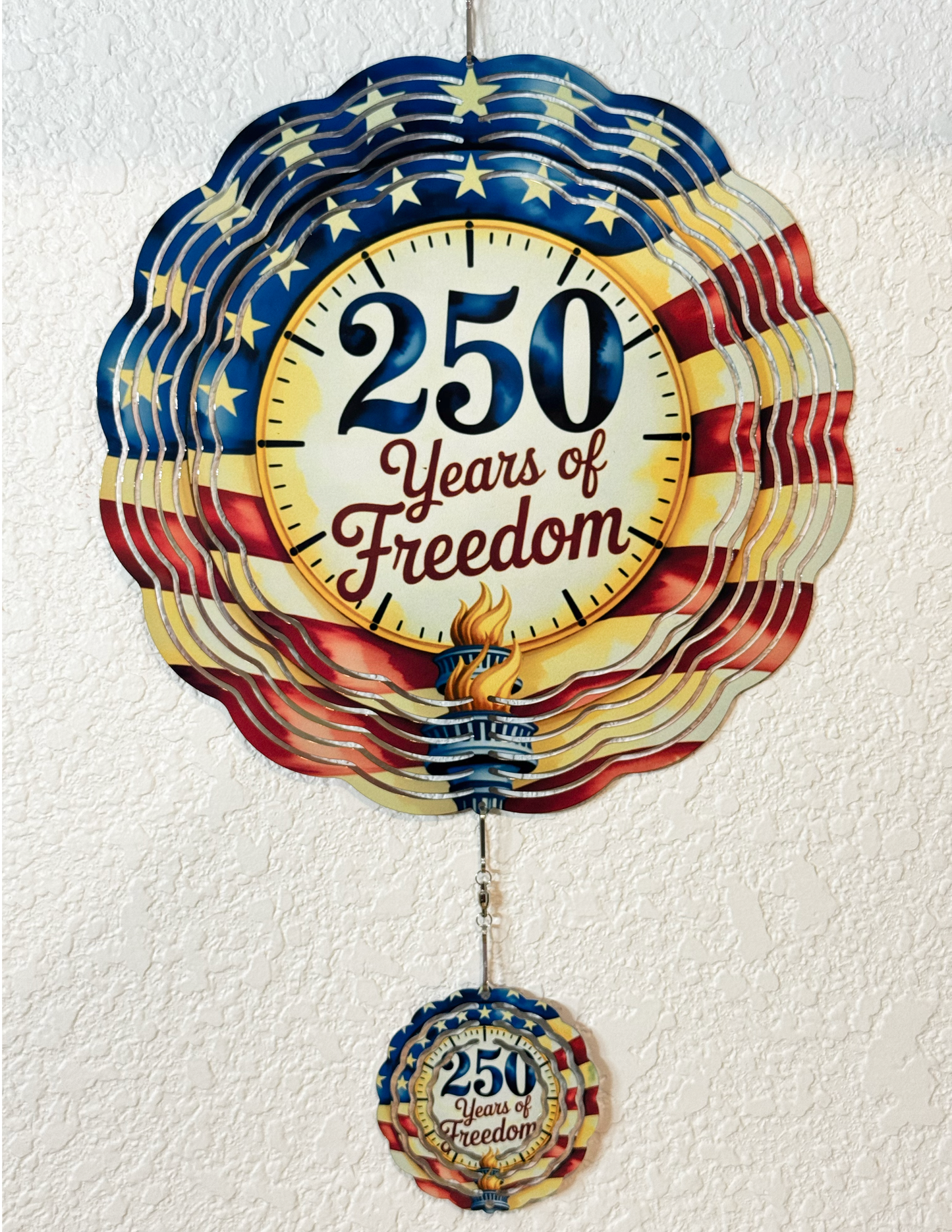 250 Years of Freedom Wind Spinner