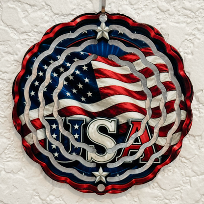 Patriotic, America 250 Years, Wind Spinner