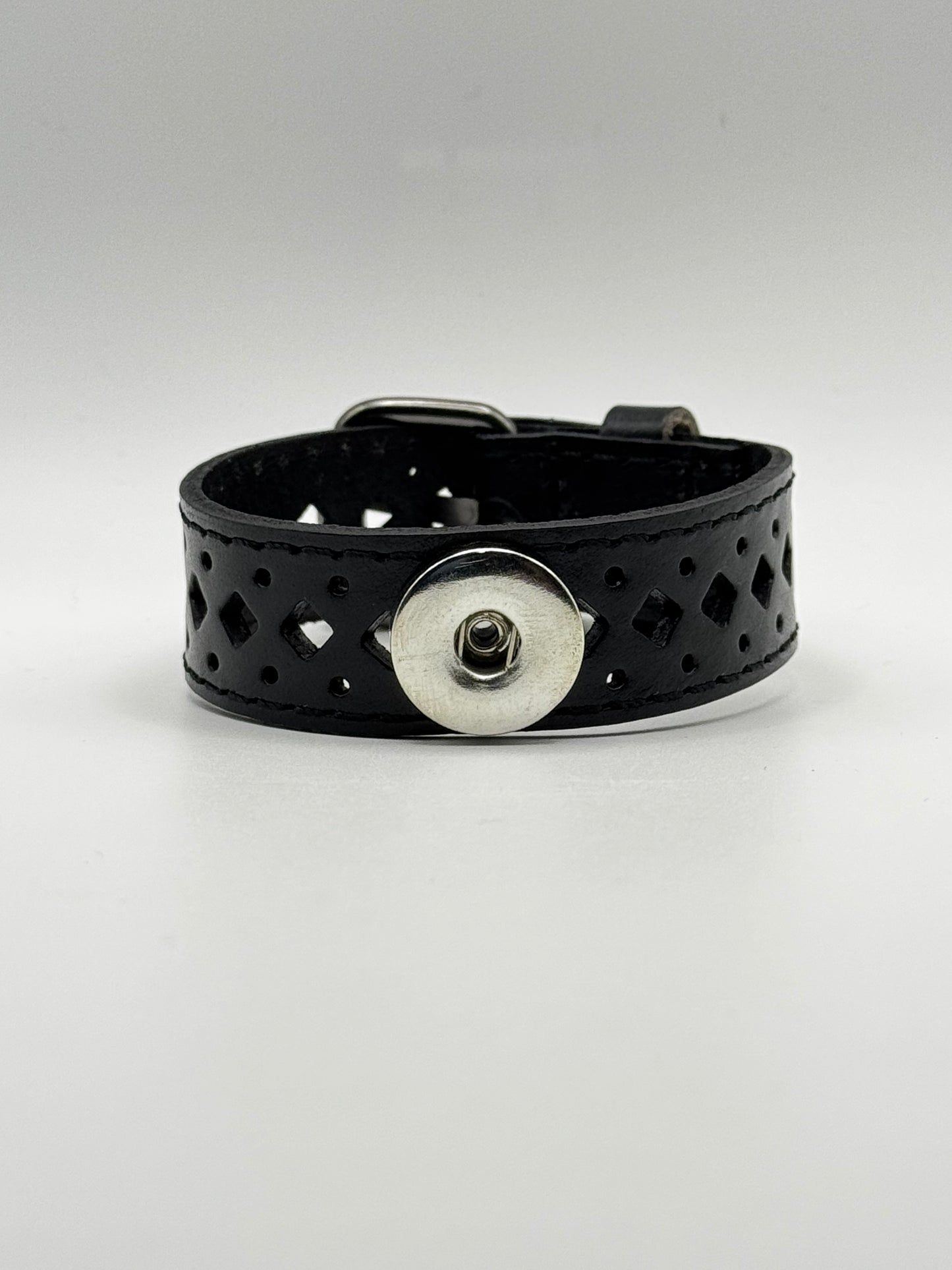 Trailblazer Leather Snap Bracelet