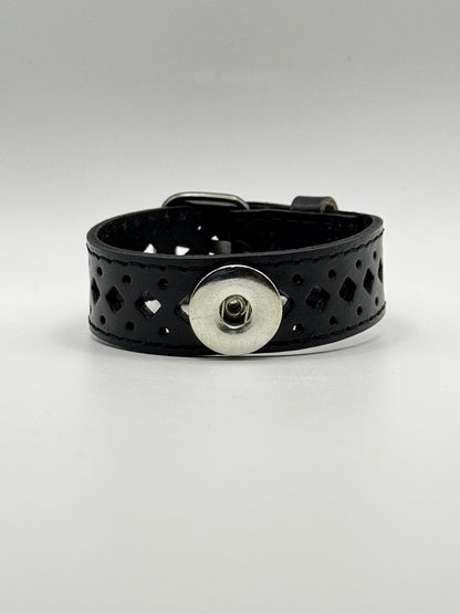 Trailblazer Leather Snap Bracelet