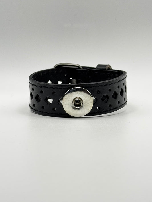 Trailblazer Leather Snap Bracelet