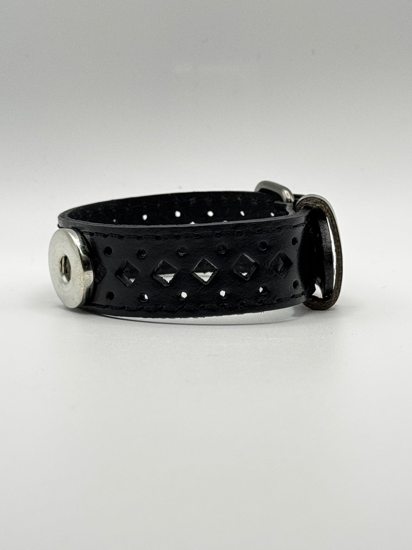 Trailblazer Leather Snap Bracelet