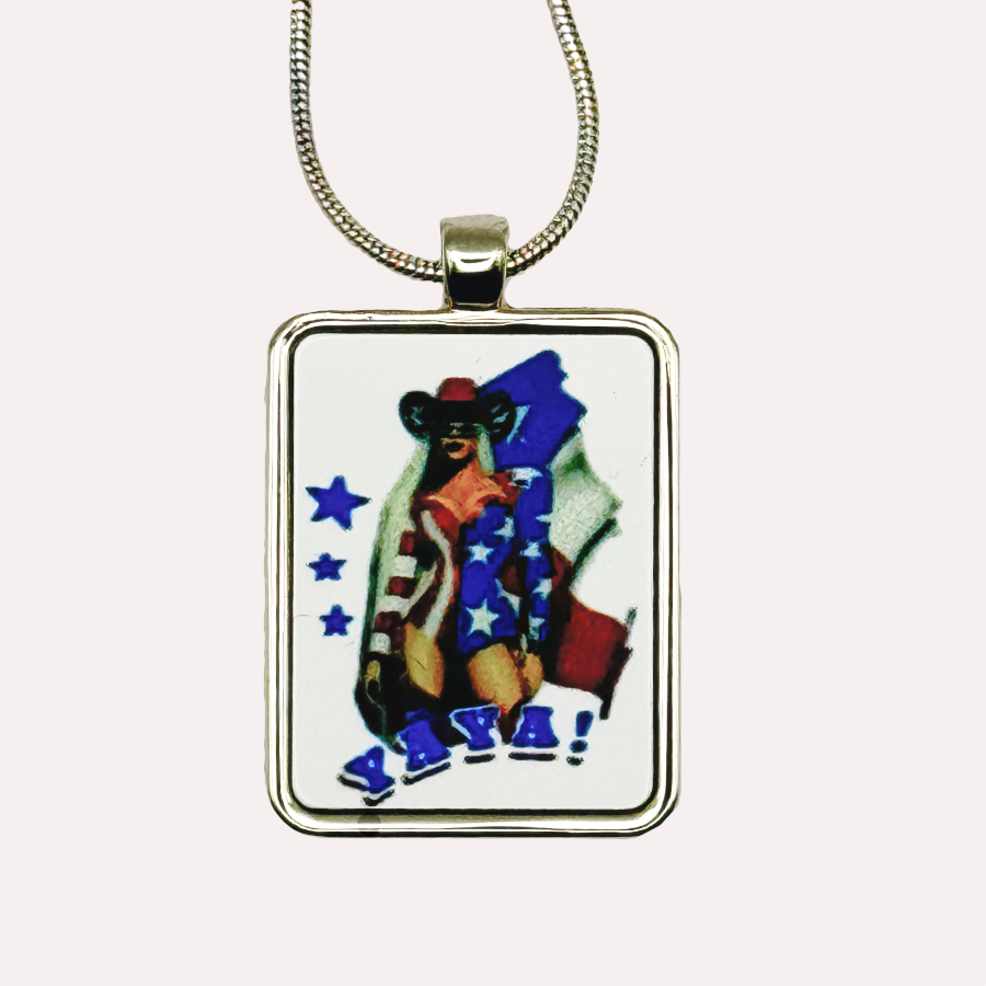 Rectangle Custom Pendant, Beyonće