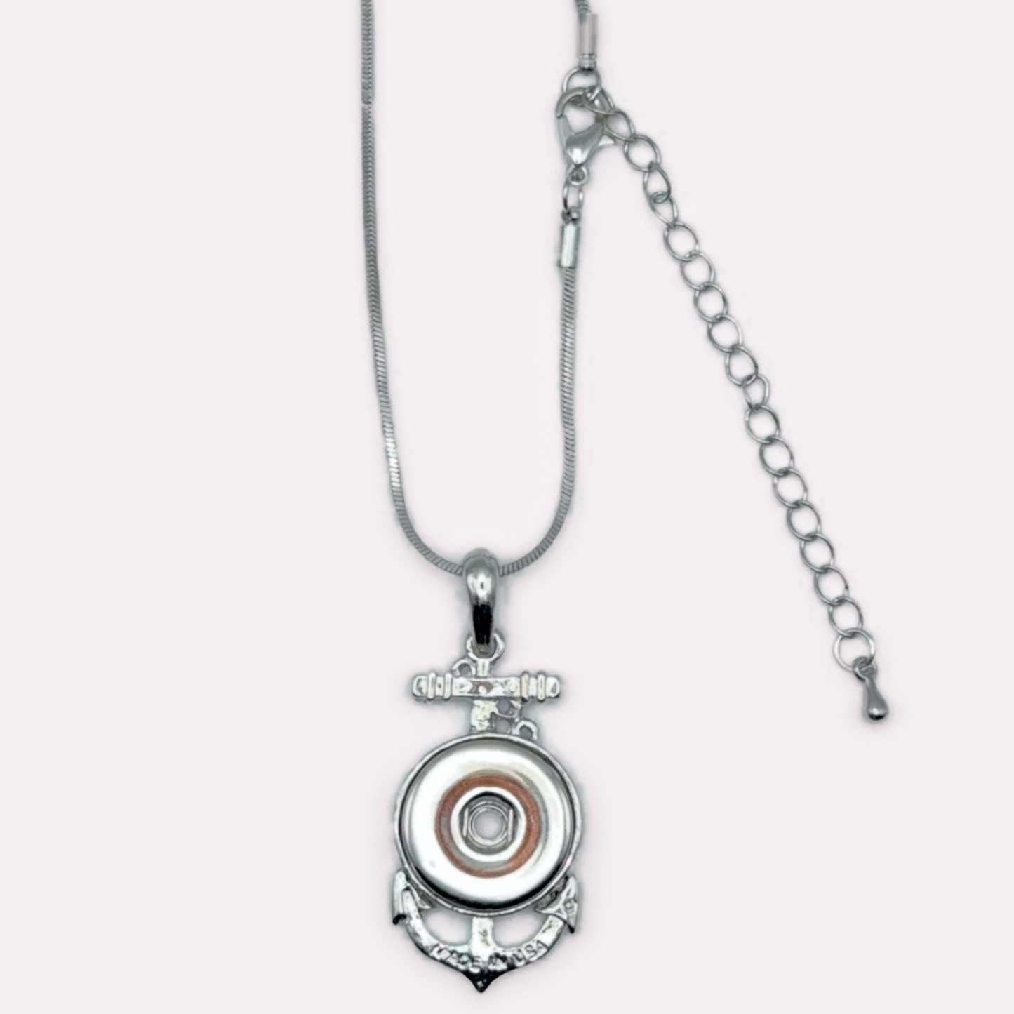 Anchor Snap Necklace