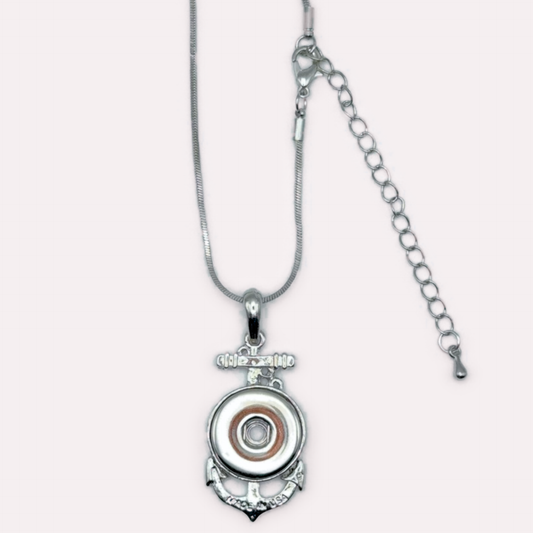 Anchor Snap Necklace