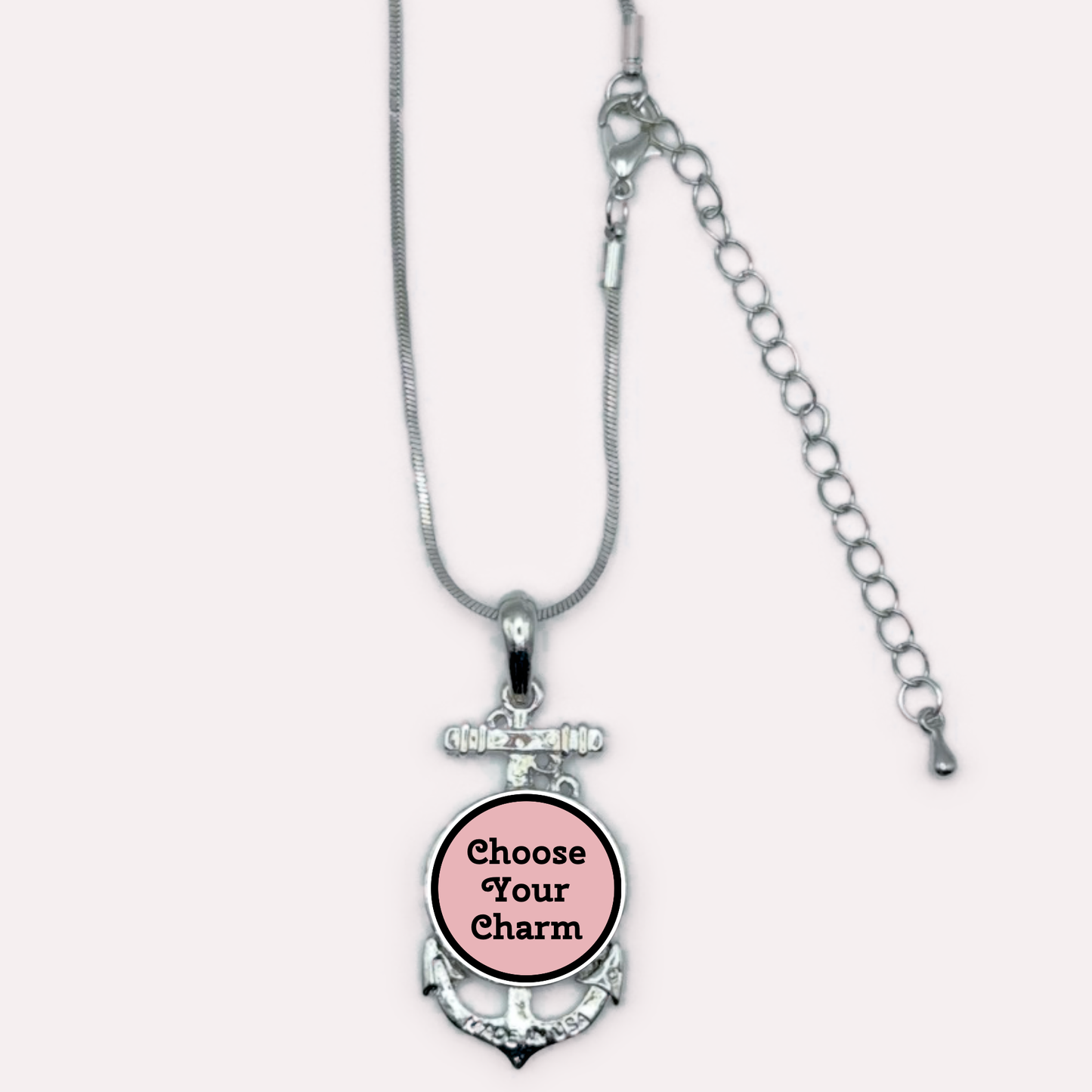 Anchor Snap Necklace