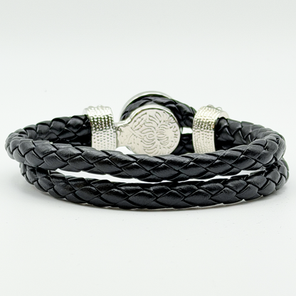 Double Leather Rope Bracelet
