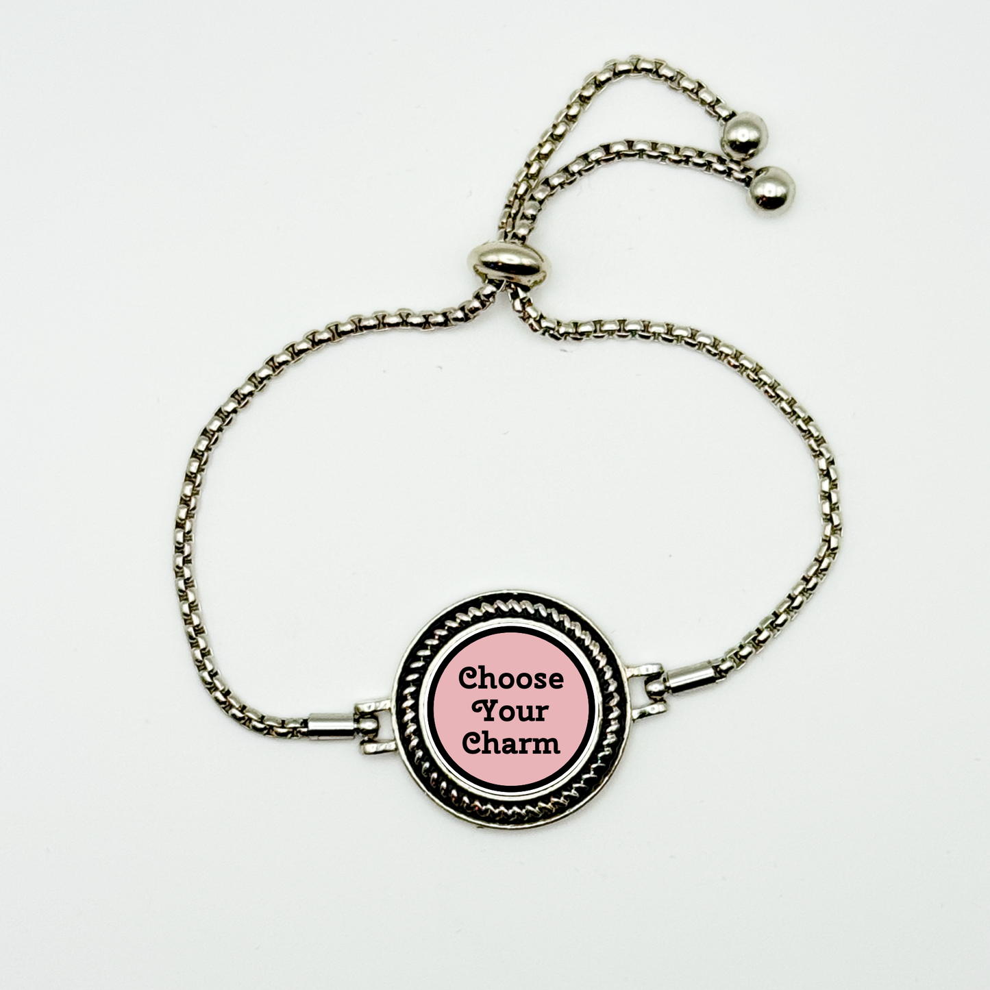 Bolo Rope Trim Snap Bracelet