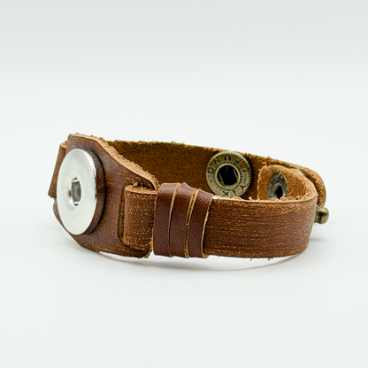 Saddle Band Leather Bracelet